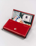 Dámské peněženky [DH] Dámská kožená peněženka R RD 07 GCL červená jedna velikost