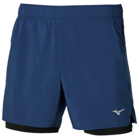 Běžecké šortky Mizuno Core 5.5 2in1 Short J2GBB01016 Velikost textilu: M