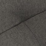 Křeslo polohovací, eletrické, šedá látka.