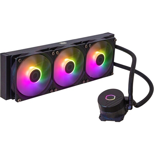 Cooler Master MasterLiquid ML360L CORE ARGB černá / 3x120mm / 27 dBA @ 1750 RPM / 4 pin + 3 pin (MLW-D36M-A18PZ-R1)