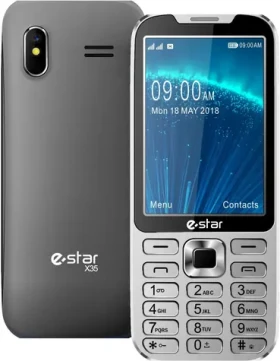ESTAR X35 šedá / 3.5" / Dual-SIM / Bluetooth / microSD / FM rádio / 1750 mAh (5290035293996)