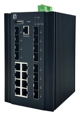 LevelOne IGU-2072 / Průmyslový switch / 8x GE / 8x SFP / 4x 2,5G SFP / Managed L2+ / IP40 (IGU-2072)