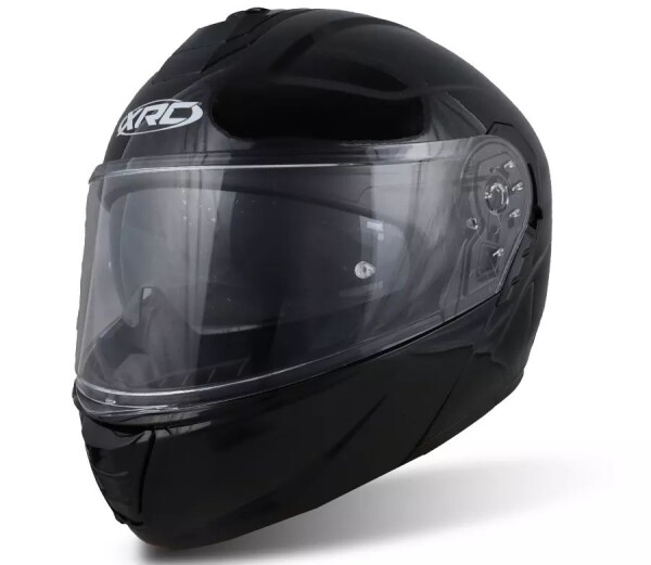 Výklopná helma Xrc Touraner 3.0 black glossy - L / černá