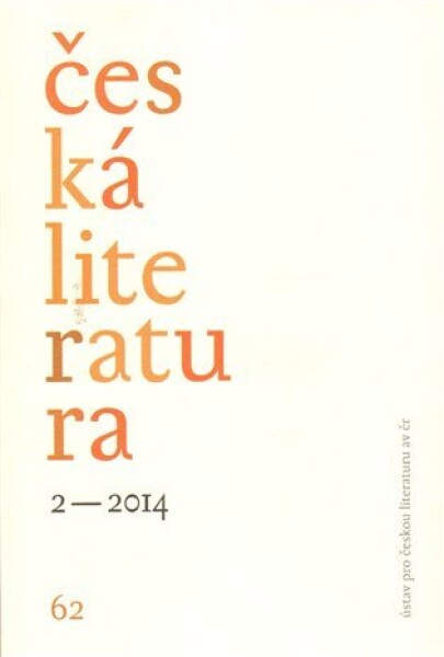 Česká literatura 2/2014