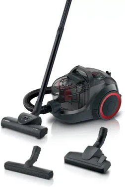 BOSCH BGS21POW2 ProPower černá / Bezsáčkový vysavač / 2 L / HEPA / 78 dB / rádius 10 m (BGS21POW2)