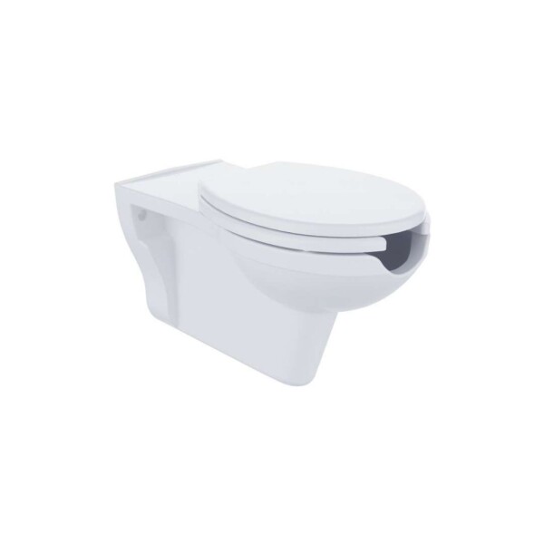 RAVAK - Safe Závěsné WC se sedátkem, bezbariérové, SoftClose, RimOff, bílá X01930
