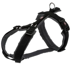 TRIXIE Postroj Premium trekingový černá/grafit XS-S / Nylonový / Obvod hrudi 32-38 cm / 13 mm (1996901)