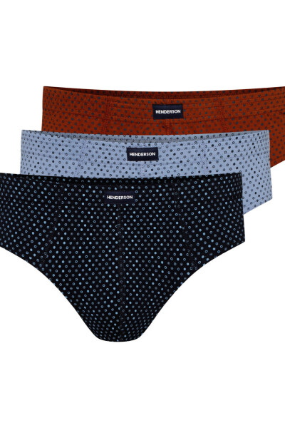 Pánské slipy CLASSIC 3P 1446 GRANAT-BORDO M