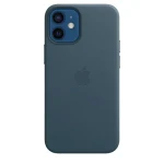 Apple iPhone 12 mini Leather Case with MagSafe Baltic Blue MHK83ZM/A