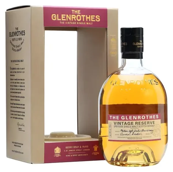 Glenrothes Vintage Reserve / Whisky / Single malt / Speyside / 40% / 0,7l (5010493037686)