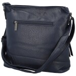 Trendy dámská koženková crossbody kabelka Westa, tmavě modrá new