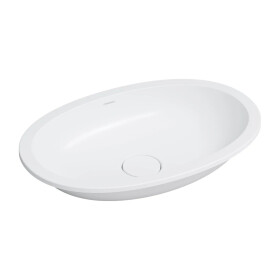 OMNIRES - SHELL M+ podumyvadlové umyvadlo 54 x 34 cm, bílá mat SHELL540UPBM