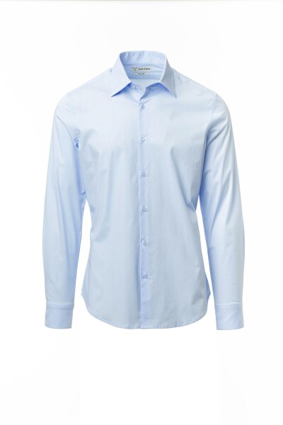 Pánská košile Payper FLORENTIA Barva: Modrá Placidová, Velikost: 43 (S00024P0511001143)