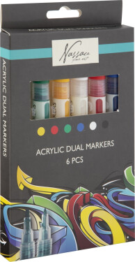 Sada oboustranných akrylových popisovačů - Craft Creative