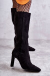 Kozačky na podpatku model 173449 Step in style 41