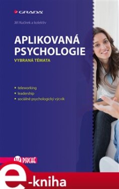Aplikovaná psychologie Jiří Kučírek,