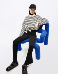Armedangels Frankaa Maarlen Stripe 1716 undyed-black S