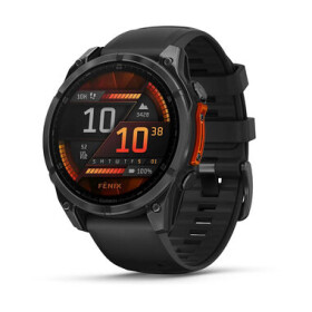 Garmin fenix 8 47mm AMOLED černá / Chytré hodinky / GPS / 1.4" d. displej / mapy / BT / WiFi / voděodolné (010-02904-00)