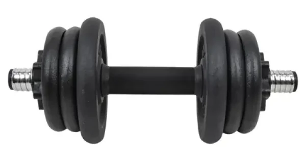 Lifefit Dumbbell Set Steel HB-03 10 kg / Činkový set v kufru / ABS