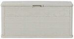 TOOMAX WOODYS zahradní plastový úložný box 280 L - světle šedá