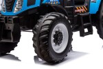 Mamido Dětský elektrický traktor MX-616 s kabinou 12V | 2x45W modrý