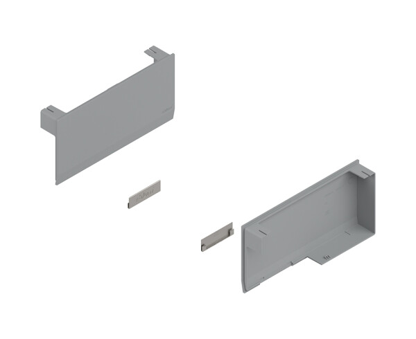 BLUM 22K8000 Aventos HK Top krytky bez S-D, světle šedá (347833)