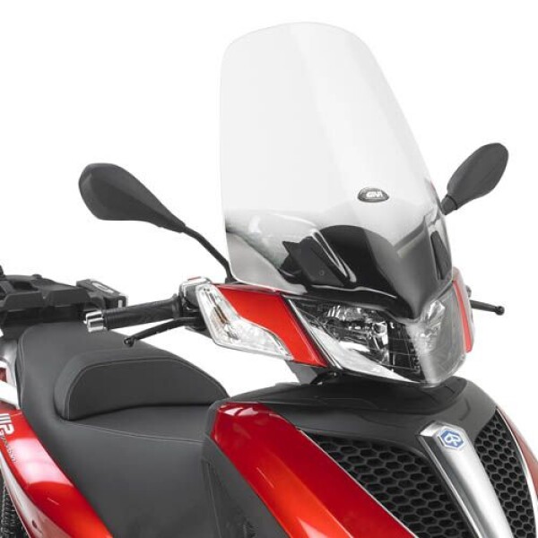 D5600St plexi čiré Piaggio Mp3 Yourban 125-300 (11-18), vxš570x445 mm,o 255 mm vyšší než originál