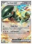 Pokémon karta Cyclizar ex + Rotom