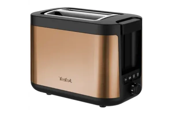 Tefal Coppertinto TT430G10 měděná / Topinkovač / 850 W / 2 sloty (TT430G10)