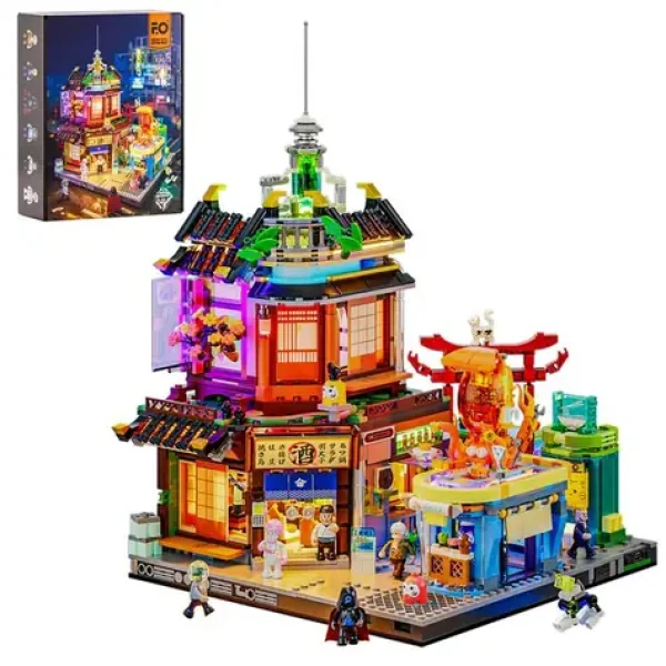 Lumibricks Cyberpunk Neoncity - Izakaya