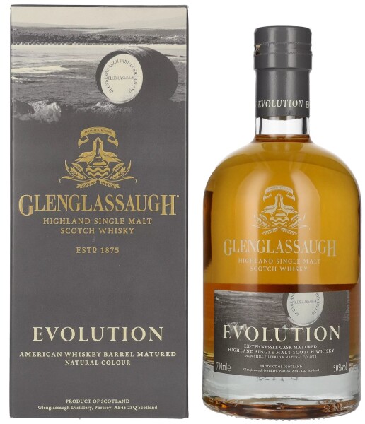 Glenglassaugh Evolution Whisky 50% 0,7 l (tuba)