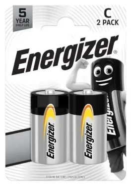 Energizer Everyday C 2 ks / Baterie / Alkalická / LR14 / 1,5 V (EE005)