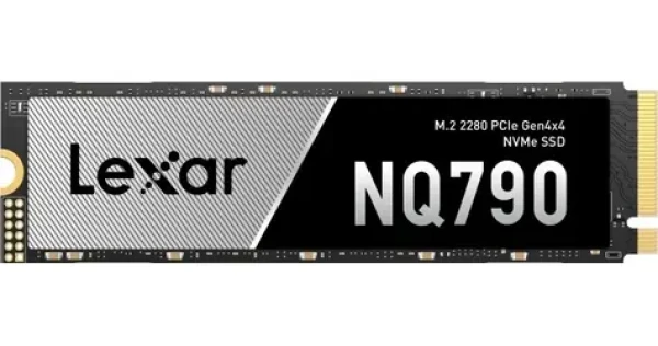 Lexar NQ790 512GB / M.2 SSD 2280 / PCIe 4.0 / R: 6400MBps / W: 2900MBps / MTBF: 1.5mil / 5y (LNQ790X512G-RNNNG)