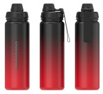 Izolovaná láhev na pití z nerezové oceli 0,7 l Gradient Red