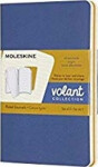 Sešity Moleskine Volant - měkké desky, S, linkované, 2 ks - modrý/ žlutý