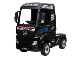 Mamido Dětský elektrický kamion Mercedes-Benz Actros 4x4 MP4 lakovaný černý