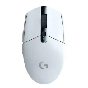 Logitech G305 Lightspeed bílá / Bezdrátová herní myš / 12 000 DPI / USB LIGHTSPEED přijímač (910-005292)