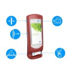 TORK 272212 Xpressnap® vysokokapacitní zásobník na ubrousky barva červená N4