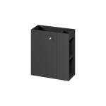 CERSANIT - Skříňka pod umyvadlo/toaletní LARGA 50x22, antracit DSM, FSC MIX70% SGSCH-COC-007574 S164-056-DSM