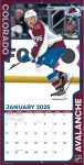 JF Turner Kalendář Colorado Avalanche 2025 Wall Calendar