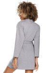 DKaren Housecoat Pola Grey