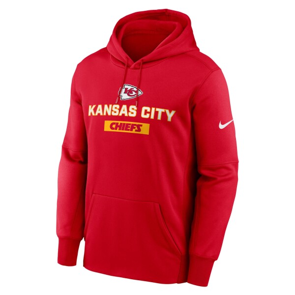 Nike Pánská mikina Kansas City Chiefs NFL Toss Sweep Therma-FIT Hoodie Velikost: 3XL