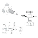 SAPHO - TRAX podomítkový přepínač, chrom DEVIN6