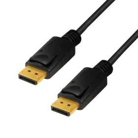 LogiLink DisplayPort 1.4 černá / Kabel DisplayPort / 1 m / 8K/60 Hz (CV0119)