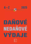 Daňové a nedaňové výdaje A-Z 2025