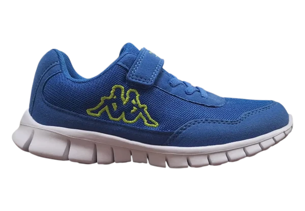 Kappa 95K0093002 Dětské tenisky royal / lime 31