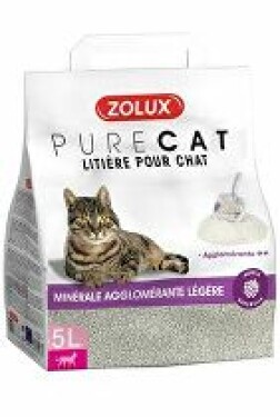 Podestýlka PURECAT premium light clumping 5l Zolux