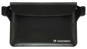 Wozinsky WWS-01 černá / Voděodolná ledvinka / PVC