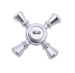 RAV Slezák - MORAVA RETRO - Umyvadlová baterie s výpustí, Chrom, 1/2" MK332.5