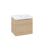 VILLEROY & BOCH - Architectura Skříňka s umyvadlem, 55x47x42 cm, 1 zásuvka, CeramicPlus, Nordic Oak 4A8760R1SVJ